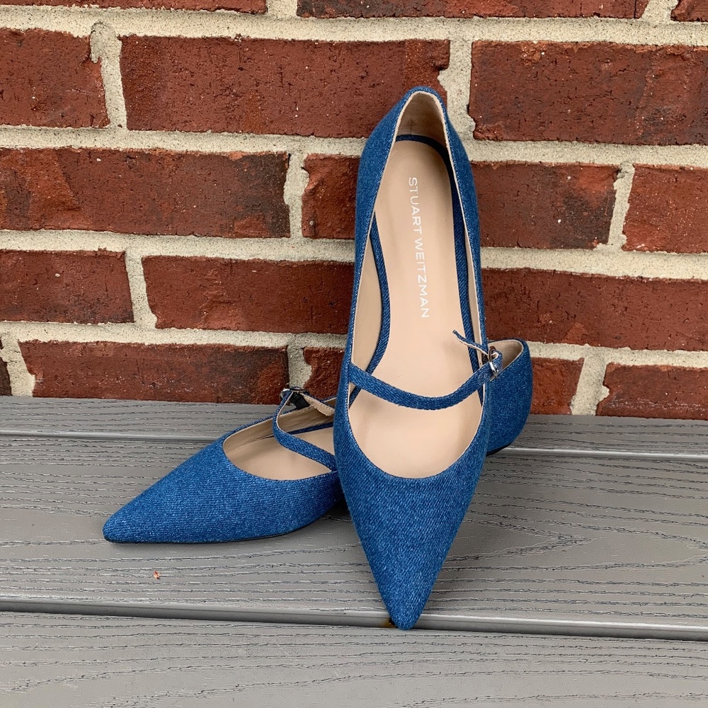 Stuart Weitzman Emilia Mary Jane Flats